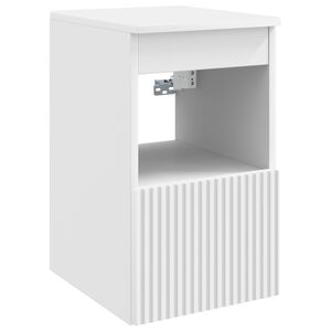 vidaXL Bathroom Cabinet White 30 x 35 x 50 cm Engineered Wood