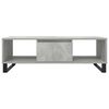 vidaXL Coffee Table Concrete Grey 104x60x35 cm Engineered Wood