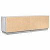 vidaXL TV Cabinet with LED Lights Grey Sonoma 160.5x41x50 cm