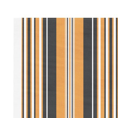 vidaXL Replacement Fabric for Awning Multicolour Stripe 4x3 m
