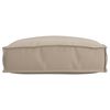 vidaXL Cushion Taupe 50 x 50 x 12 cm Oxford Fabric