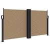vidaXL Retractable Side Awning Taupe 120x1000 cm