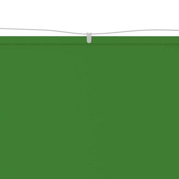 vidaXL Vertical Awning Light Green 140x600 cm Oxford Fabric
