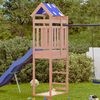 vidaXL Play Tower Brown 85 x 52.5 x 239 cm Solid Douglas Wood