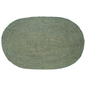 vidaXL Area Rugs Olive Green 152 x 245 cm Jute