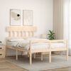 vidaXL Senior Bed without Mattress 120x200 cm Solid Wood