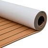 vidaXL Boat Mat Brown with Black Lines 240 x 90 x 0.5 cm EVA