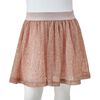 Kids' Skirt with Glitters Soft Pink 92
