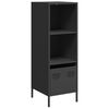vidaXL Highboard Black 35x39x103.5 cm Steel