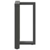 vidaXL Dining Table Legs T-Shaped&nbsp;2 pcs Anthracite 60x35x(72-73) cm Steel