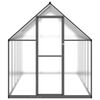 vidaXL Greenhouse with Base Frame Anthracite 334x169x195 cm Aluminium