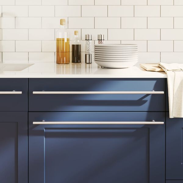 vidaXL Cabinet Handles 20 pcs Silver 480 mm Stainless Steel