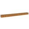 vidaXL Garden Raised Bed 580x50x36 cm Corten Steel