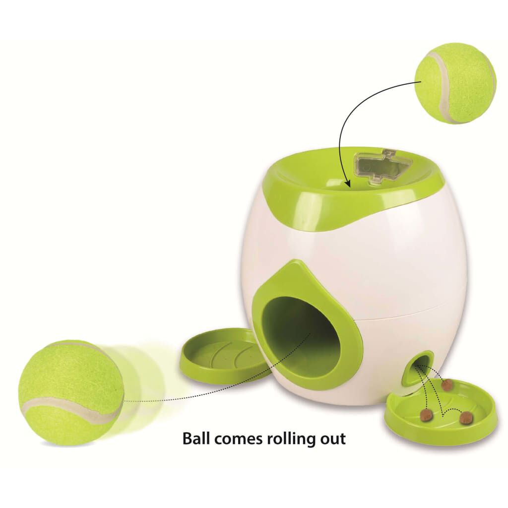 Fetch n store treat dog toy