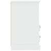 vidaXL Bedside Cabinets 2 pcs High Gloss White 43x36x60 cm