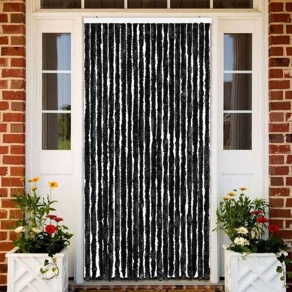 vidaXL Insect Curtain Anthracite 90x200 cm Chenille
