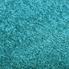 vidaXL Doormat Washable Cyan 90x120 cm