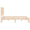 vidaXL Bed Frame without Mattress Small Double Solid Wood Pine