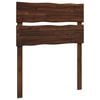 vidaXL Live Edge Headboard ROSTOCK Dark Brown 90 cm Solid Acacia Wood
