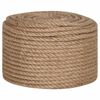 vidaXL Rope 100% Jute 10 mm 100 m
