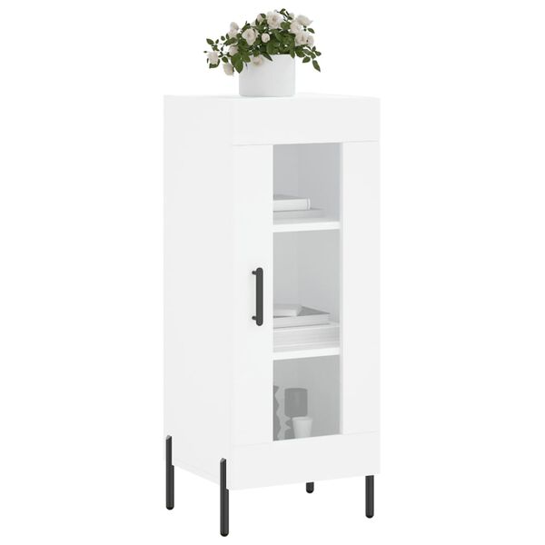 vidaXL Sideboard White 34.5x34x90 cm Engineered Wood