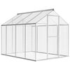 vidaXL Animal House | Silver | Aluminium | Large | Durable | Aviary