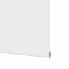 vidaXL Roller Blind Blackout White 160x175 cm Fabric Width 156.6 cm Polyester