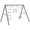 vidaXL Outdoor Swing Set with Swing. Trapeze. Ladder