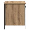vidaXL Bedside Cabinet Artisan Oak 40 x 42 x 50 cm Engineered Wood