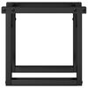 vidaXL Coffee Table Legs O-Frame 40x40x33 cm Steel