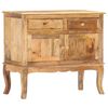 vidaXL Sideboard 80x35x70 cm Solid Mango Wood