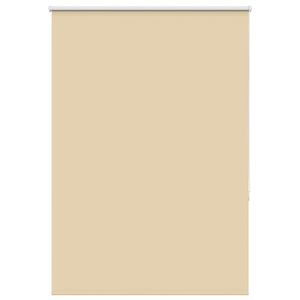 vidaXL Roller Blind Blackout Beige 105x150 cm Fabric Width 100.7 cm Polyester