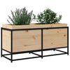 vidaXL Garden Planter 100x40x50 cm Solid Wood Pine