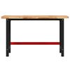vidaXL Workbench 140x60x83 cm Solid Wood Acacia Rectangular