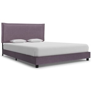 vidaXL Bed Frame without Mattress Taupe Fabric 135x190 cm Double