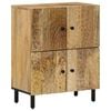 vidaXL Side Cabinet 60x33x75 cm Solid Wood Mango