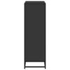 vidaXL Book Cabinet Black 80.5x35x107.5 cm Engineered Wood