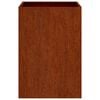 vidaXL Planter 42x38x75 cm Corten Steel