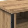 vidaXL Bathroom Sink Cabinet with Shelf Artisan Oak 91 x 35 x 60 cm