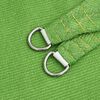 vidaXL Sunshade Sail 160 g/m&sup2; Light Green 2.5x4.5 m HDPE