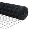 vidaXL Euro Fence Grey 0.6 x 50 m PVC-coated iron