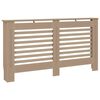 vidaXL Radiator Cover 152x19x81,5 cm MDF
