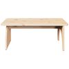 vidaXL Coffee Table Natural 80 x 50 x 31 cm Solid pine wood