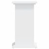 vidaXL Plant Stand White 33x33x60 cm Engineered Wood