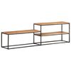 vidaXL TV Cabinet | Natural | Solid Acacia Wood | Medium | TV Cabinet
