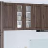 vidaXL Kitchen Cabinet Brown Oak 60 x 31 x 80 cm Engineered Wood