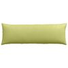 vidaXL Sofa Pillows 2 pcs Light Green 120 x 40 cm Fabric