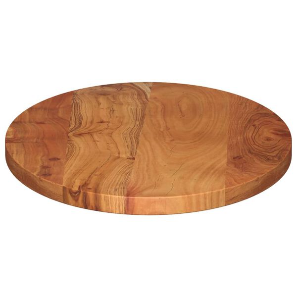 vidaXL Table Top 140x60x2.5 cm Oval Solid Wood Acacia
