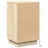 vidaXL Bedside Cabinet Sonoma Oak 39 x 34.5 x 65 cm Engineered wood