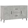 vidaXL Sideboard Concrete Grey 100x36x60 cm Engineered Wood